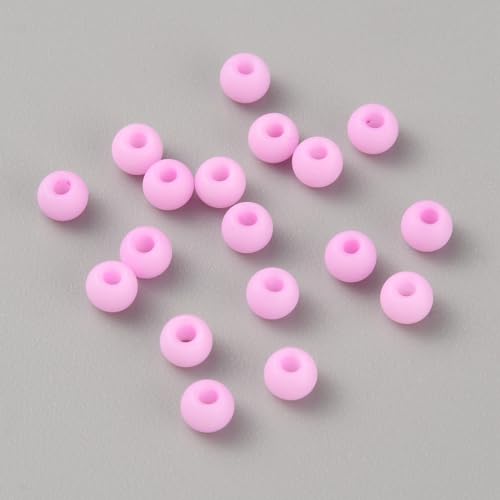 Craftdady 320 Stück Glas-Rocailles, violett, matt, Mini-Glasperlen, 4 mm, für Frauen und Mädchen, DIY-Armband, Halskette, Basteln von Craftdady