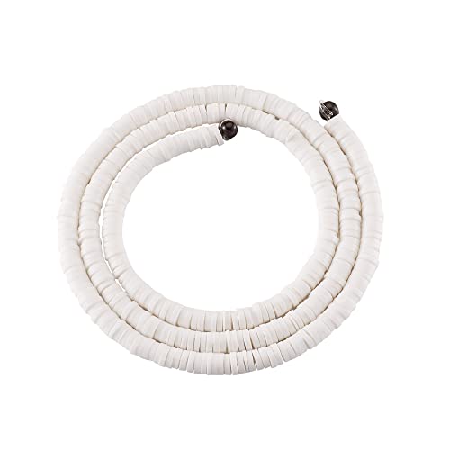 Craftdady 380 Stück 4 mm Polymer-Ton-Perlen für DIY-Schmuckherstellung, 45,7 cm / Strang, 1 mm Loch Craftdady 380 Stück 4 mm Polymer-Ton-Perlen für DIY-Schmuckherstellung, 45,7 cm / Strang, 1 mm Loch von Craftdady
