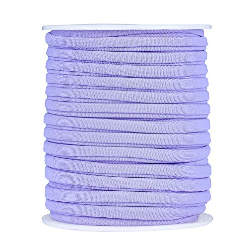 Craftdady 65.6FT / Rolle Gummiband 5mm Breite Trim Spandex Schnur Geflochtene elastische Schnur Schnur zum Nähen Stricken DIY Handwerk Lila Craftdady 65.6FT / Rolle Gummiband 5mm Breite Trim Spandex Schnur Geflochtene elastische Schnur Schnur zum Nähen Stricken DIY Handwerk Lila von Craftdady