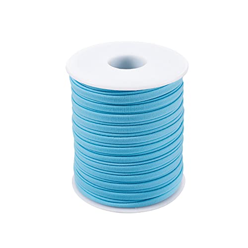 Craftdady Elastische Kordel, 5 mm, geflochten, elastisch, für Stirnband, Nähen, Aquamarin Craftdady Elastische Kordel, 5 mm, geflochten, elastisch, für Stirnband, Nähen, Aquamarin von Craftdady