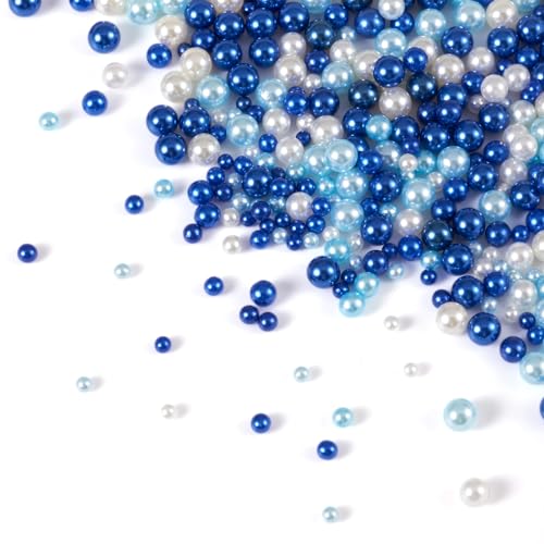 Craftdady Fausses Perles Acrylperlen Sans Trou Mini Perles Rondes 2 ~ 4 mm Gießen für Nagelkunst, UV-Harzfüller, Hochzeitsdekorationen, Basteln, Schmuckherstellung, Blau, 250 Stück/20 g Craftdady Fausses Perles Acrylperlen Sans Trou Mini Perles Rondes 2 ~ 4 mm Gießen für Nagelkunst, UV-Harzfüller, Hochzeitsdekorationen, Basteln, Schmuckherstellung, Blau, 250 Stück/20 g von Craftdady