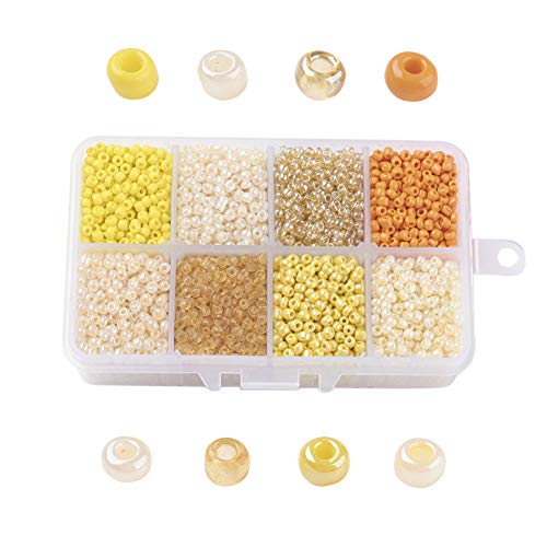 Craftdady Glasperlen, 8/0, 3 mm, 4200 Stück von Craftdady