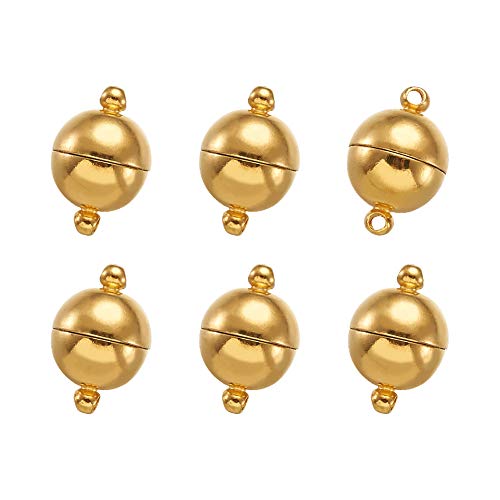 Craftdady Magnetverschlüsse für Halsketten, Armbänder, Schmuckherstellung, goldfarben, 19 x 12 mm, 5 Sets Craftdady Magnetverschlüsse für Halsketten, Armbänder, Schmuckherstellung, goldfarben, 19 x 12 mm, 5 Sets von Craftdady