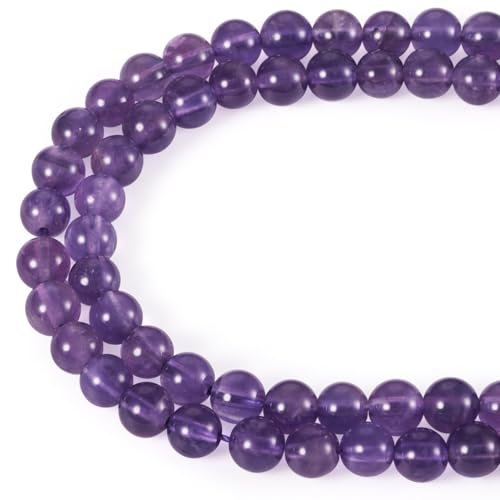 Craftdady Natürliche Amethyst-Perlen, runde Perlenstränge, 4 mm, violette Kristallperlen, Bulk Amethyst-Edelsteinperlen für Schmuckherstellung, Armband, Halskette, Handwerk, 95 Stück Craftdady Natürliche Amethyst-Perlen, runde Perlenstränge, 4 mm, violette Kristallperlen, Bulk Amethyst-Edelsteinperlen für Schmuckherstellung, Armband, Halskette, Handwerk, 95 Stück von Craftdady