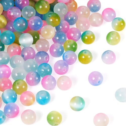 Craftdady Runde Glasperlen, bunte Katzenaugenperlen, 8 mm, niedliches Tierauge, lose Abstandshalter, Perlen für Armbänder, Halsketten, Basteln, Ohrringe, Schmuck mit Loch 0,8–0,9 mm, 9 Farben, 135 Craftdady Runde Glasperlen, bunte Katzenaugenperlen, 8 mm, niedliches Tierauge, lose Abstandshalter, Perlen für Armbänder, Halsketten, Basteln, Ohrringe, Schmuck mit Loch 0,8–0,9 mm, 9 Farben, 135 von Craftdady