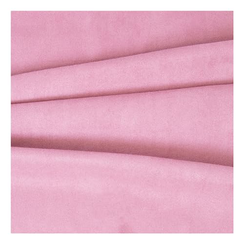 Craftelier - Doppelseitiger Leinenstoff Ideal für Stoff- und Accessoire-Layouts, Scrapbooking und andere Bastelarbeiten | Größe ca. 50 x 70 cm (19,7" x 27,6") - Farbe Peony Pink von Craftelier