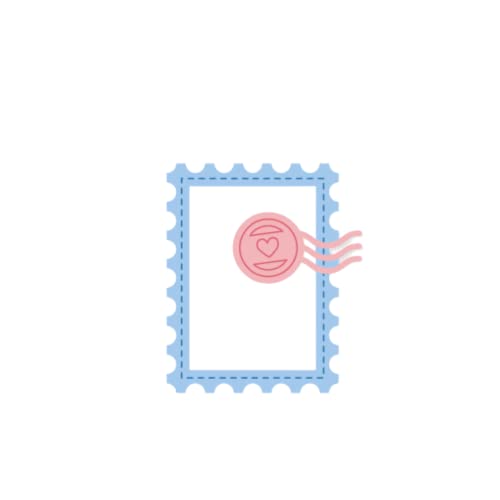 Craftelier - Mini-Stanzform für Scrapbooking, Basteln und Kartenherstellung, Dekorationen und Projekte | Briefmarkenform - Ungefähre Größe des Stempels: 2,98 x 3,98 cm von Craftelier
