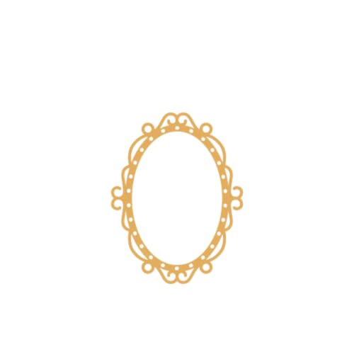 Craftelier - Mini-Stanzform für Scrapbooking, Basteln und Kartenherstellung, Dekorationen und Projekte | Ovale Rahmenform - Ungefähre Größe des Würfels: 3,16 x 4,12 cm Craftelier - Mini-Stanzform für Scrapbooking, Basteln und Kartenherstellung, Dekorationen und Projekte | Ovale Rahmenform - Ungefähre Größe des Würfels: 3,16 x 4,12 cm von Craftelier