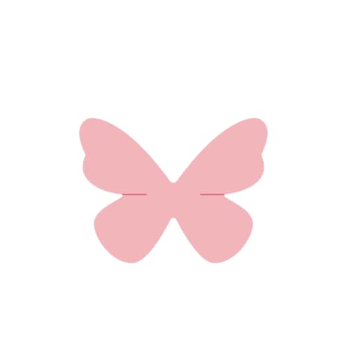 Craftelier - Mini-Stanzform für Scrapbooking, Basteln und Kartenherstellung, Dekorationen und Projekte | Schmetterling in Spulenform - Ungefähre Größe der Stanzform: 4,02 cm x 3,10 cm von Craftelier