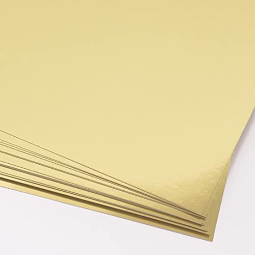 Craftelier - Packung mit 15 Metallic-Karten in Gold für alle Arten von Bastelarbeiten wie Scrapbooking, Karton, Briefumschläge, Albums, Töpfe | 30 x 30 cm · 250 g/m² Craftelier - Packung mit 15 Metallic-Karten in Gold für alle Arten von Bastelarbeiten wie Scrapbooking, Karton, Briefumschläge, Albums, Töpfe | 30 x 30 cm · 250 g/m² von Craftelier