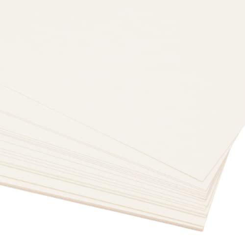 Craftelier - Packung mit 25 Elfenbein-Kartons, A3-Format, für alle Arten von Bastelarbeiten, wie Scrapbooking, Karton, Karten, Umschläge, Album oder Collagen – 250 g/m², 29.7 x 42 cm von Craftelier