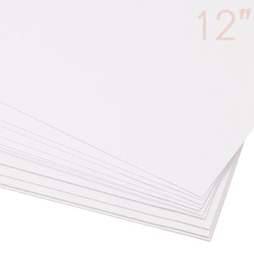 Craftelier Packung mit 25 doppelseitigen Kartons, ideales Material für Kartenwaren, Scrapbooking und Bastelarbeiten, Grammatur 250 g/m², Größe 30,5 x 30,5 cm, Weiß Craftelier Packung mit 25 doppelseitigen Kartons, ideales Material für Kartenwaren, Scrapbooking und Bastelarbeiten, Grammatur 250 g/m², Größe 30,5 x 30,5 cm, Weiß von Craftelier