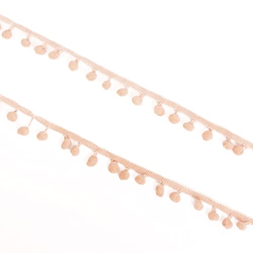 Craftelier - Bommelband zum dekorieren Bastel- und Scrapbookingprojekte | Aus Polyester | Breite 12 mm (0.47") und Länge 2 m (78.74") - Farbe Baby Rosa Craftelier - Bommelband zum dekorieren Bastel- und Scrapbookingprojekte | Aus Polyester | Breite 12 mm (0.47") und Länge 2 m (78.74") - Farbe Baby Rosa von Craftelier