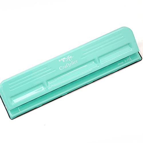 Craftelier - RingLocher 11-Löchern für XL-PlattenPlaner, Terminkalender oder Notizbücher speziell für Scrapbooking | Stanzkapazität für 3 x 90 g/m2 Papiere | Größe ca. 32 x 9 x 5 cm Craftelier - RingLocher 11-Löchern für XL-PlattenPlaner, Terminkalender oder Notizbücher speziell für Scrapbooking | Stanzkapazität für 3 x 90 g/m2 Papiere | Größe ca. 32 x 9 x 5 cm von Craftelier