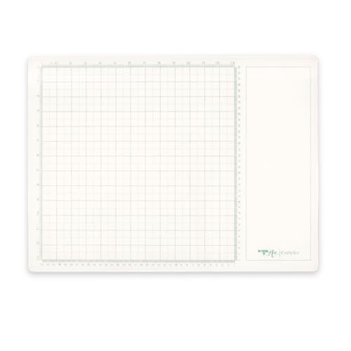 Craftelier - Schneidematte aus gehärtetem Glas : Ideal als Farbunterlage zum Malen und Mischen : Lineal in Zentimetern und Zoll gemessen : Farbe Weiß - Größe 33 x 33 cm Craftelier - Schneidematte aus gehärtetem Glas : Ideal als Farbunterlage zum Malen und Mischen : Lineal in Zentimetern und Zoll gemessen : Farbe Weiß - Größe 33 x 33 cm von Craftelier