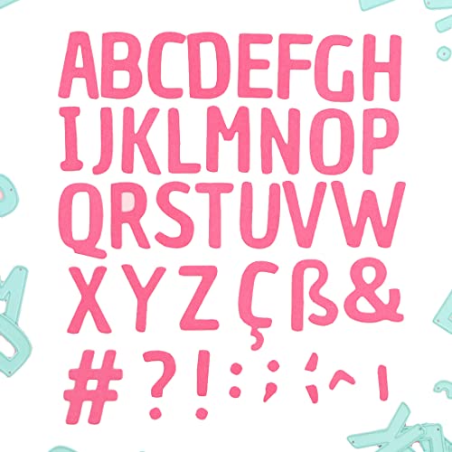 Craftelier - Set mit 39 Stanzformen mit Großbuchstaben und Symbolen für Kartenwaren, Scrapbooking und Bastelarbeiten, kompatibel mit verschiedenen Stanzmaschinen und Materialien, Größe ca. 3 cm Craftelier - Set mit 39 Stanzformen mit Großbuchstaben und Symbolen für Kartenwaren, Scrapbooking und Bastelarbeiten, kompatibel mit verschiedenen Stanzmaschinen und Materialien, Größe ca. 3 cm von Craftelier