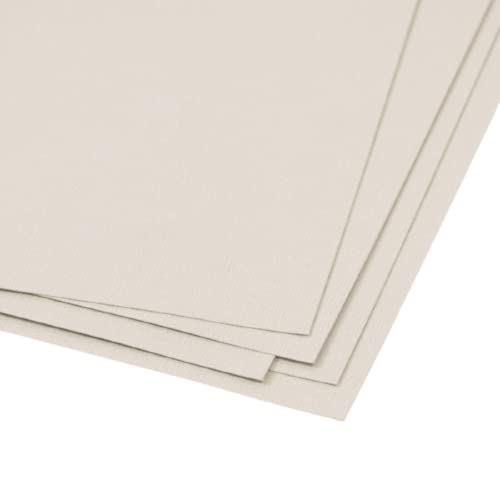 Craftelier - Set mit 5 Kartons, strukturierte Leinwand, 30 x 30 cm, Grau Craftelier - Set mit 5 Kartons, strukturierte Leinwand, 30 x 30 cm, Grau von Craftelier