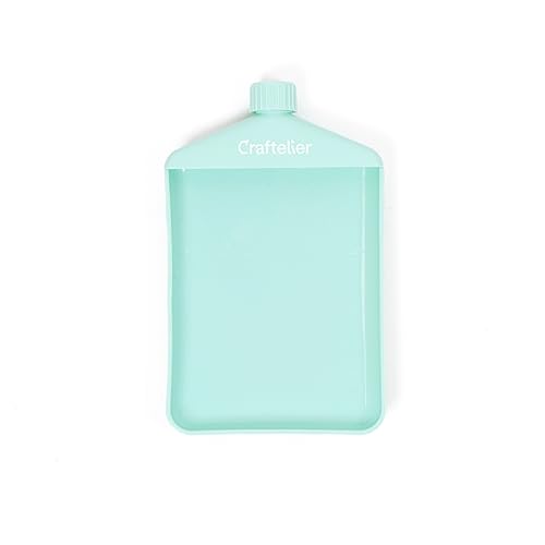 Craftelier - Starres Tablett für Glitter, Embossingpulver und Glitter | Ideal zum Dekorieren von Scrapbooking- und BastelProjekten | EnthältSchraubverschluss | Farbe Türkis - Größe 10,7 x 7 cm Craftelier - Starres Tablett für Glitter, Embossingpulver und Glitter | Ideal zum Dekorieren von Scrapbooking- und BastelProjekten | EnthältSchraubverschluss | Farbe Türkis - Größe 10,7 x 7 cm von Craftelier