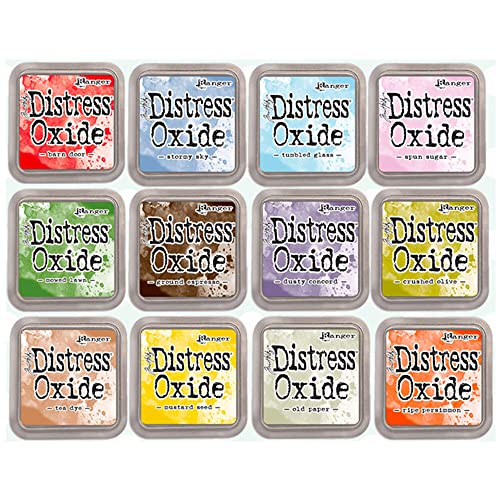 Craftelier Tinten-Set #4, 12 Stück, Liquid Ink, Flasche von Craftelier