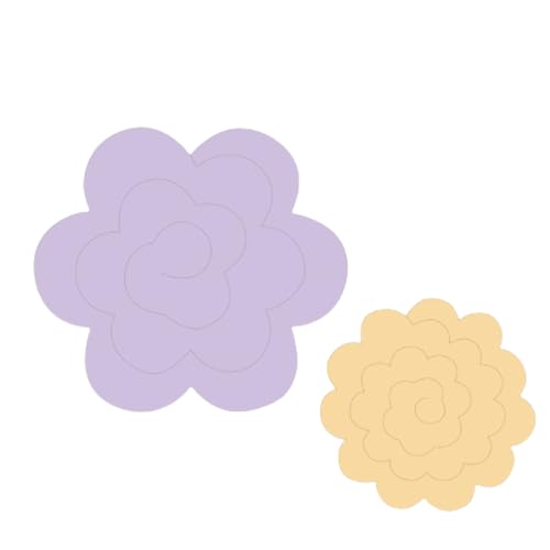 Craftelier - Wesentliche Stanzformen für Scrapbooking und andere Bastelarbeiten | 3D-Blumenform - Ungefähre Größe der Stanzformen zwischen 7,4 x 7,2 cm und 10,78 x 9,79 cm Craftelier - Wesentliche Stanzformen für Scrapbooking und andere Bastelarbeiten | 3D-Blumenform - Ungefähre Größe der Stanzformen zwischen 7,4 x 7,2 cm und 10,78 x 9,79 cm von Craftelier