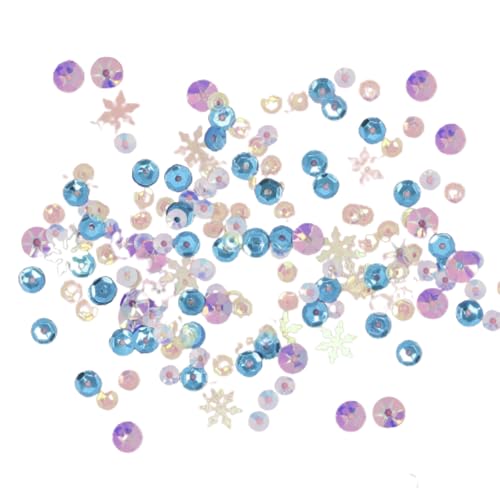 Craftelier - Winterblaue Pailletten für Bastelarbeiten, Scrapbooking und Dekorationen | Stern- und Schneeflockenformen - verschiedene Größen | Blau, Violett und irisierende Farben Craftelier - Winterblaue Pailletten für Bastelarbeiten, Scrapbooking und Dekorationen | Stern- und Schneeflockenformen - verschiedene Größen | Blau, Violett und irisierende Farben von Craftelier