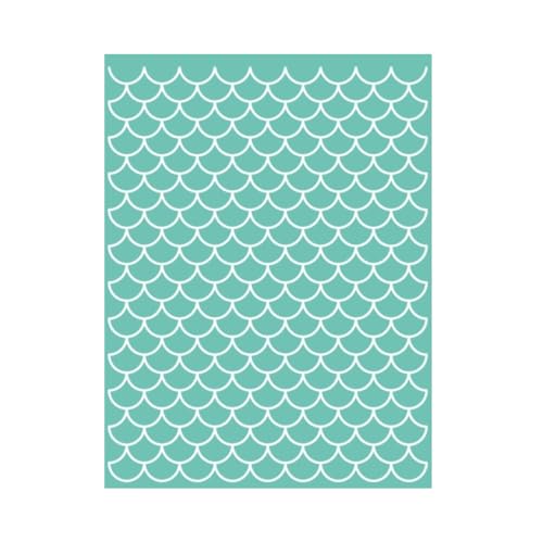 Mermaid Craftelier Embossing Ordner – Wellenprägung für Scrapbooking und Basteln, kompatibel mit Sizzix Big Shot, Big Shot Plus, Revolution, 15 x 20 cm Mermaid Craftelier Embossing Ordner – Wellenprägung für Scrapbooking und Basteln, kompatibel mit Sizzix Big Shot, Big Shot Plus, Revolution, 15 x 20 cm von Craftelier