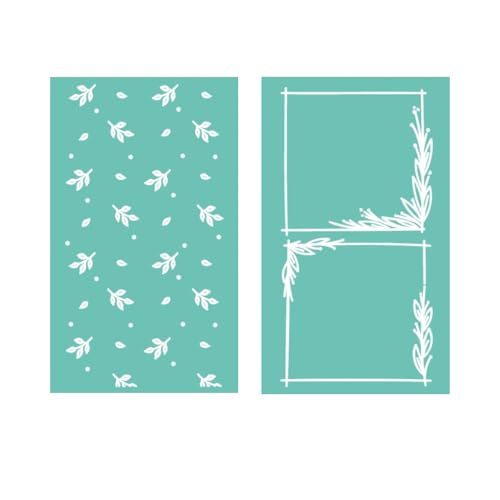 Natura Craftelier Mini-Stickmappen, 2 Stück, natürliche Textur für Scrapbooking und Basteln, kompatibel mit Sizzix Big Shot, Minty Cut, Mini Evolution, Revolution, 7,6 x 12,6 cm Natura Craftelier Mini-Stickmappen, 2 Stück, natürliche Textur für Scrapbooking und Basteln, kompatibel mit Sizzix Big Shot, Minty Cut, Mini Evolution, Revolution, 7,6 x 12,6 cm von Craftelier