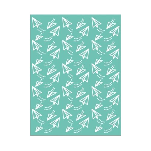 Paper Planes Craftelier Prägemappe, Papierflugzeugprägung für Scrapbooking und Basteln, kompatibel mit Sizzix Big Shot, Big Shot Plus, Revolution, 15,2 x 20,3 cm Paper Planes Craftelier Prägemappe, Papierflugzeugprägung für Scrapbooking und Basteln, kompatibel mit Sizzix Big Shot, Big Shot Plus, Revolution, 15,2 x 20,3 cm von Craftelier