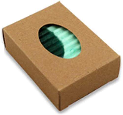 Crafter's Choice Seifendose aus Kraftpapier, oval, 100 Stück von Crafter's Choice
