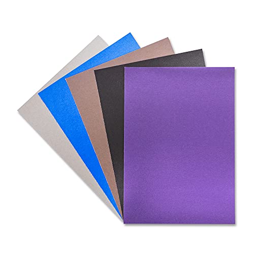 Crafter's Companion CARD-DARK-40 Centura Perle Blatt Kartenset Darks A4 Mehrfarben 40-Teilig-Multi-Colour, Papier, A3 von Crafter's Companion