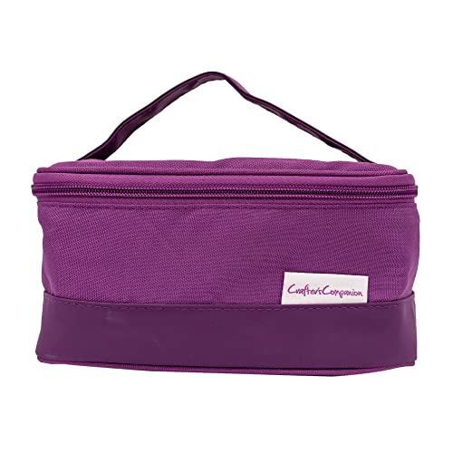Crafter's Companion CC-STOR-MINIBAG Gemini Mini Aufbewahrungstasche Lila-Purple, Nylon Polyester Vinyl, Einheitsgröße Crafter's Companion CC-STOR-MINIBAG Gemini Mini Aufbewahrungstasche Lila-Purple, Nylon Polyester Vinyl, Einheitsgröße von Crafter's Companion