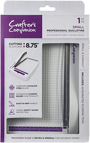 Crafter's Companion CC-TOOL-GUILSM Guillotine Klein, Grey von Crafter's Companion