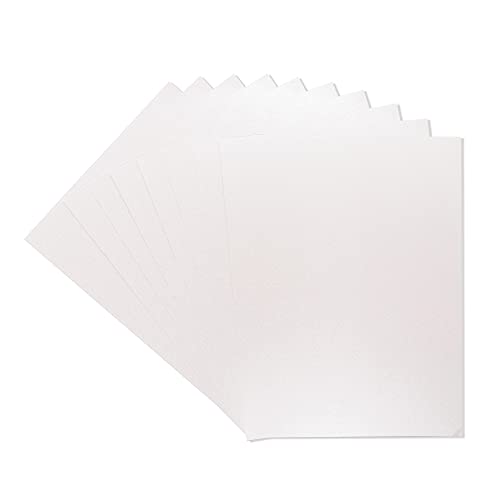 Crafter's Companion 10 Blatt Fotokarton aus der Reihe Centura Pearl, Schneeweiß/Silber Crafter's Companion 10 Blatt Fotokarton aus der Reihe Centura Pearl, Schneeweiß/Silber von Crafter's Companion