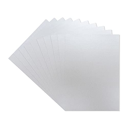 Crafter's Companion - 10 Blatt Fotokarton aus der Reihe Centura Pearl, Platingrau Crafter's Companion - 10 Blatt Fotokarton aus der Reihe Centura Pearl, Platingrau von Crafter's Companion