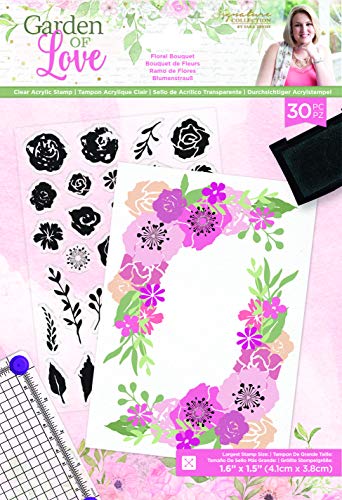 Sara Signature S-GOL-ST-FLBO Garden of Love Acryl-Stempel, A5, Blumenstrauß, Durchsichtig Sara Signature S-GOL-ST-FLBO Garden of Love Acryl-Stempel, A5, Blumenstrauß, Durchsichtig von Crafter's Companion