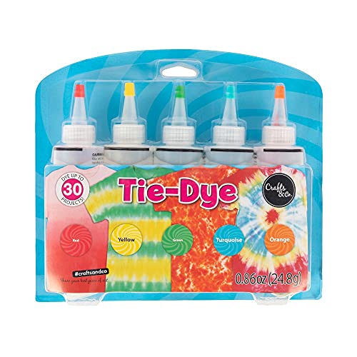 Crafts Co 2051 Stoffmalfarben, Rot-Gelb-Grün-Türkis-Orange, 40 x 50 cm Crafts Co 2051 Stoffmalfarben, Rot-Gelb-Grün-Türkis-Orange, 40 x 50 cm von Crafts&Co