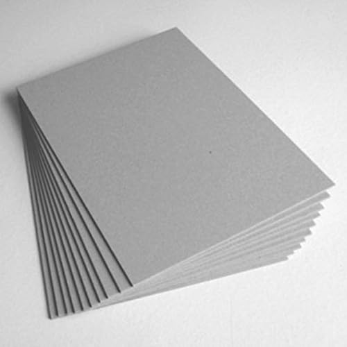 Crafty Moments Graupappe, A4, 880 g/m², 1400 Mikron, Kunsthandwerk, Bürobedarf, 15 Blatt Crafty Moments Graupappe, A4, 880 g/m², 1400 Mikron, Kunsthandwerk, Bürobedarf, 15 Blatt von Crafty Moments