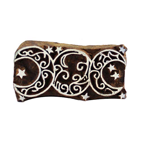 Holz-Stempel mit keltischem Dreifach-Mond, indischer Druck, Henna-Töpferei, Ton, Projekt, Handwerk, Block-Stempel Holz-Stempel mit keltischem Dreifach-Mond, indischer Druck, Henna-Töpferei, Ton, Projekt, Handwerk, Block-Stempel von CraftyArt