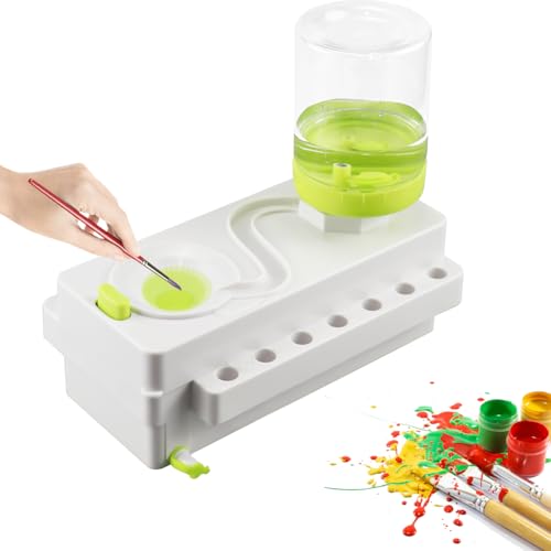Cragmut Pinselreiniger, Bürstenspüler Wasserkreislaufspüler Multifunktionaler Brush Rinser Bürstenbrause für Acryl, Aquarell und auf Wasserbasis Cragmut Pinselreiniger, Bürstenspüler Wasserkreislaufspüler Multifunktionaler Brush Rinser Bürstenbrause für Acryl, Aquarell und auf Wasserbasis von Cragmut