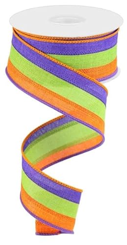 3-in-1-Leinenband, 3-in-1, 9,1 m (Lila, Limette, Orange, 3,8 cm) von Craig Bachman