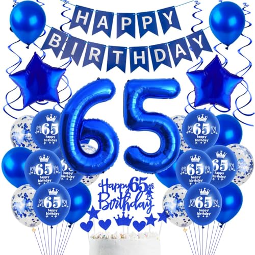 65. Geburtstag Dekoration Mann Marineblau, Luftballons 65 Geburtstag Blau, Deko 65. Geburtstag Manner, Marineblau Ballons für Mann Party Deko, Blau Tortendeko Geburtstag 65 Jahre Mann Party Deko 65. Geburtstag Dekoration Mann Marineblau, Luftballons 65 Geburtstag Blau, Deko 65. Geburtstag Manner, Marineblau Ballons für Mann Party Deko, Blau Tortendeko Geburtstag 65 Jahre Mann Party Deko von Crazy-M