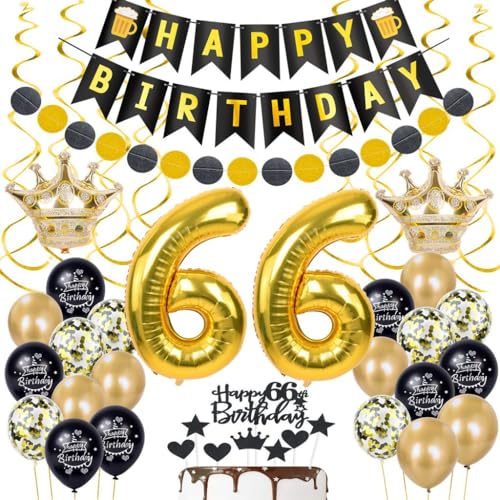 66 Geburtstag Deko Gold Schwarz, Deko 66 Geburtstag Gold, Luftballon 66. Geburtstag Gold Schwarz, Tortendeko 66 Geburtstag Mann Frau Gold, 66. Geburtstag Dekoration, 66 Party Deko Gold Schwarz 66 Geburtstag Deko Gold Schwarz, Deko 66 Geburtstag Gold, Luftballon 66. Geburtstag Gold Schwarz, Tortendeko 66 Geburtstag Mann Frau Gold, 66. Geburtstag Dekoration, 66 Party Deko Gold Schwarz von Crazy-M