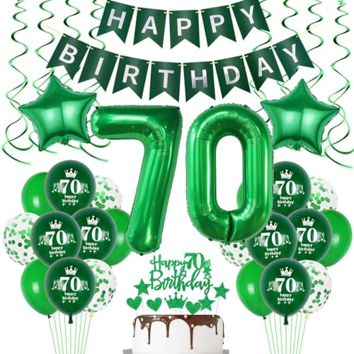 70 Geburtstag Deko Frau Mann 70. Geburtstag Dekoration Grün Deko 70 Geburtstag Frau Mann Grün Luftballon 70. Geburtstagsdeko 70 Jahr Grün Ballon 70. Geburtstag Jahrestag Partei Supplies 70 Geburtstag Deko Frau Mann 70. Geburtstag Dekoration Grün Deko 70 Geburtstag Frau Mann Grün Luftballon 70. Geburtstagsdeko 70 Jahr Grün Ballon 70. Geburtstag Jahrestag Partei Supplies von Crazy-M
