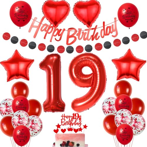 Deko 19. geburtstag mädchen tortendeko 19 geburtstag mädchen deko geschenk für 19. Geburtstag mädchen rot Geburtstagsdeko 19 jahre mädchen geburtstags deko ballon 19 Geburtstag Deko mädchen rot Deko 19. geburtstag mädchen tortendeko 19 geburtstag mädchen deko geschenk für 19. Geburtstag mädchen rot Geburtstagsdeko 19 jahre mädchen geburtstags deko ballon 19 Geburtstag Deko mädchen rot von Crazy-M
