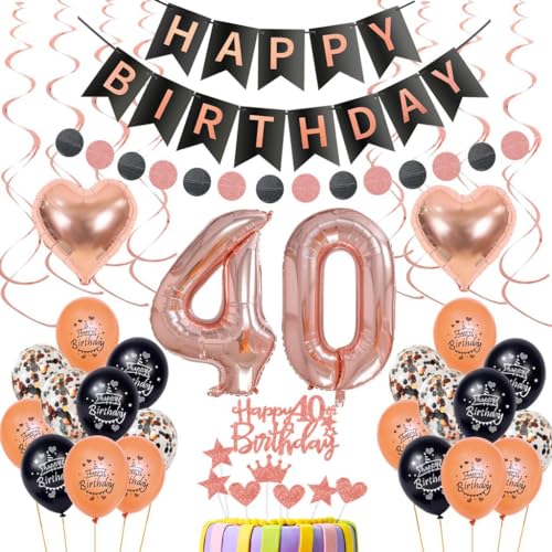 Deko 40 Geburtstag Frau Rosegold, 40. Geburtstag Frauen Deko, Geburtstag Deko Rosegold 40 Jahre Frau, Party Deko 40 Jahre Luftballon Frauen, 40 Jahre Frau Ballon Rosegold 40 Tortendeko Deko 40 Geburtstag Frau Rosegold, 40. Geburtstag Frauen Deko, Geburtstag Deko Rosegold 40 Jahre Frau, Party Deko 40 Jahre Luftballon Frauen, 40 Jahre Frau Ballon Rosegold 40 Tortendeko von Crazy-M