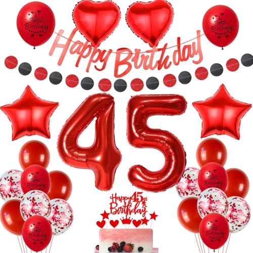 Deko 45. geburtstag frauen tortendeko 45 geburtstag frauen deko geschenk für 45. geburtstag frau rot geburtstagsdeko 45 jahre frau geburtstags deko ballon 45 geburtstag deko frau rot Deko 45. geburtstag frauen tortendeko 45 geburtstag frauen deko geschenk für 45. geburtstag frau rot geburtstagsdeko 45 jahre frau geburtstags deko ballon 45 geburtstag deko frau rot von Crazy-M