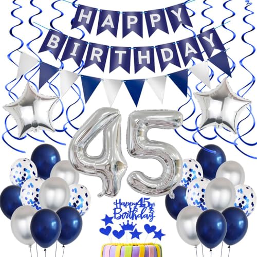 Geburtstagsdeko 45 Jahre Mann Blau 45. Geburtstag Mann Deko 45. Geburtstag Blau Silber Luftballons 45 Jahre Geburtstag Deko Männer 45 Ballon Blau Silber Luftballon 45. Geburtstag Party Deko Geburtstagsdeko 45 Jahre Mann Blau 45. Geburtstag Mann Deko 45. Geburtstag Blau Silber Luftballons 45 Jahre Geburtstag Deko Männer 45 Ballon Blau Silber Luftballon 45. Geburtstag Party Deko von Crazy-M