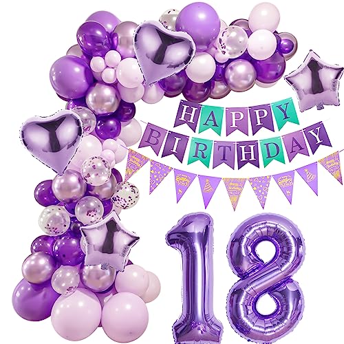 Lila 18 Geburtstag Deko Mädchen, Geburtstagsdeko 18 Mädchen, Lila Deko 18 Geburtstag Luftballon, 18. Ballon Girlande Lila, 18. Deko Geburtstag Mädchen, Lila 18 Geburtstag Luftballons Girlande Lila 18 Geburtstag Deko Mädchen, Geburtstagsdeko 18 Mädchen, Lila Deko 18 Geburtstag Luftballon, 18. Ballon Girlande Lila, 18. Deko Geburtstag Mädchen, Lila 18 Geburtstag Luftballons Girlande von Crazy-M