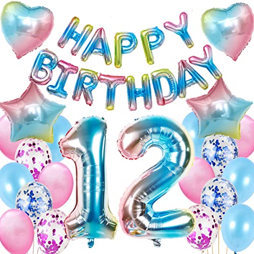 Luftballon 12 Geburtstag Regenbogen, Geburtstagsdeko 12 Jahre Mädchen, Deko 12 Geburtstag Mädchen, 12 Geburtstag Deko Regenbogen, Balloon 12.Geburtstagsdeko Folienballon, 12 Jahre Geburtstag Mädchen Luftballon 12 Geburtstag Regenbogen, Geburtstagsdeko 12 Jahre Mädchen, Deko 12 Geburtstag Mädchen, 12 Geburtstag Deko Regenbogen, Balloon 12.Geburtstagsdeko Folienballon, 12 Jahre Geburtstag Mädchen von Crazy-M