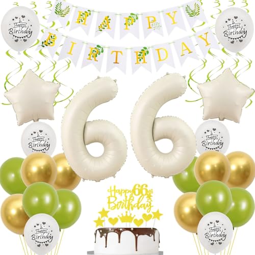 Luftballons 66 Geburtstag Deko frauen weiß gold grün,ballon 66.Geburtstag deko für frauen,deko 66 Geburtstag frau 66.geburtstag deko frau weiß Geburtstagsdeko 66 jahre frauen mädchen ballon deko Luftballons 66 Geburtstag Deko frauen weiß gold grün,ballon 66.Geburtstag deko für frauen,deko 66 Geburtstag frau 66.geburtstag deko frau weiß Geburtstagsdeko 66 jahre frauen mädchen ballon deko von Crazy-M